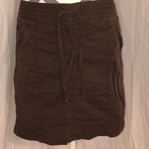 Ann Taylor Loft cargo style skirt